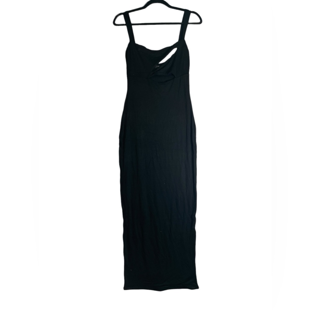 naked wardrobe Cut Out Midi Dress, Size Large NWOT